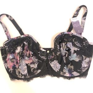 Cacique Lightly Lined Balconette Bra Size: 40H
